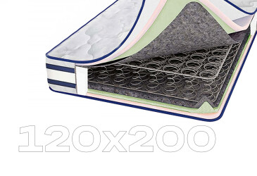Фото Матрац Цитрин 3D 120х200 Світ Меблів