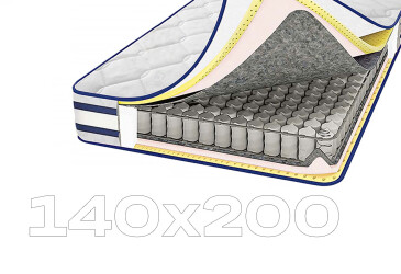 Фото Матрац Аметист 3D 140х200 Світ Меблів