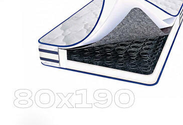 Фото Матрац Перлина 3D Люкс (трикотаж) 80х190 Світ Меблів