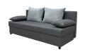 Фото 1 - Диван Kredens furniture Мартин 195x86 см серый (Савана Нова 08 грей + Дорис 90)