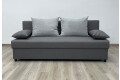 Фото 3 - Диван Kredens furniture Мартин 195x86 см серый (Савана Нова 08 грей + Дорис 90)