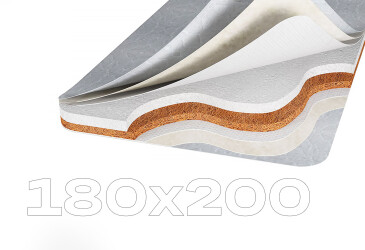 Фото Матрац Світ Меблів Топпер-футон №3 категорія 2 , чохол із жаккарду з тісьмою 180х200