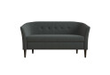Фото 6 - Диван UMa Соната 2С 141x66 см нераскладной графит (Fancy 97)