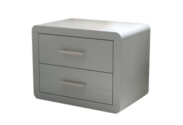 Фото Тумба приліжкова Arbor Drev Глорія з 2 шухлядами 52 см сосна, сірий