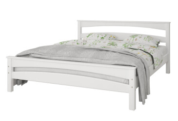 Фото Деревянные двуспальные кровати