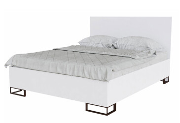 Фото Металлические двуспальные кровати