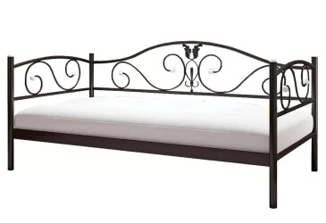 Фото Односпальні металеві ліжка