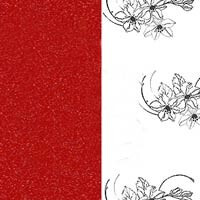 Фото красный перламутр / лилия