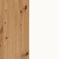 Фото дуб артизан / белый