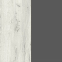 Фото дуб крафт белый/графит