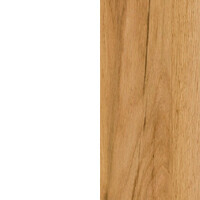 Фото Дуб крафт золотой / Белая платина