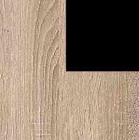 Фото Дуб сонома / Чёрный